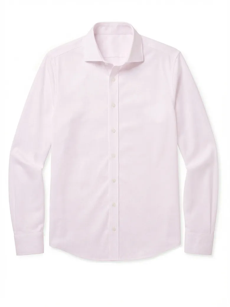 Camicia bianca in popeline facile da stirare