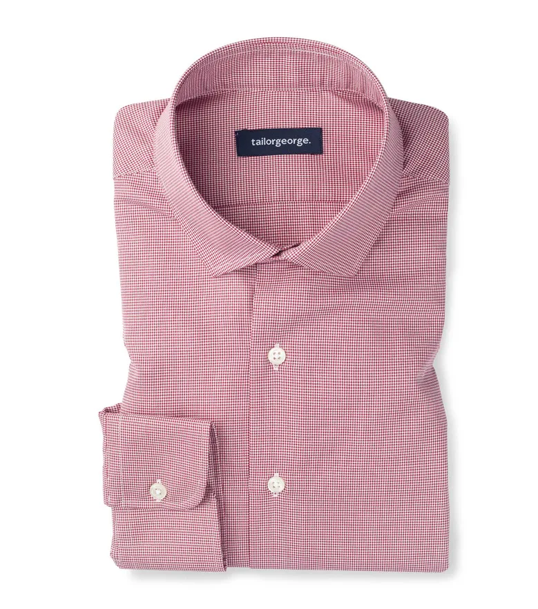 Camicia bianca in popeline facile da stirare