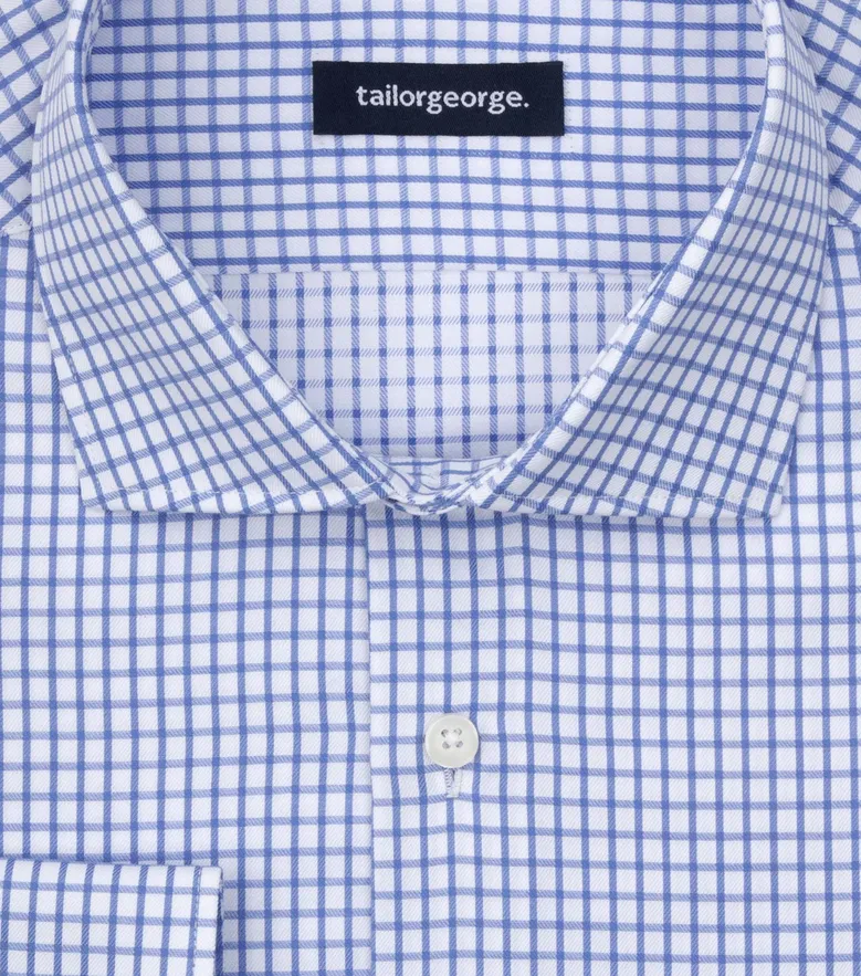 Camicia bianca in popeline facile da stirare