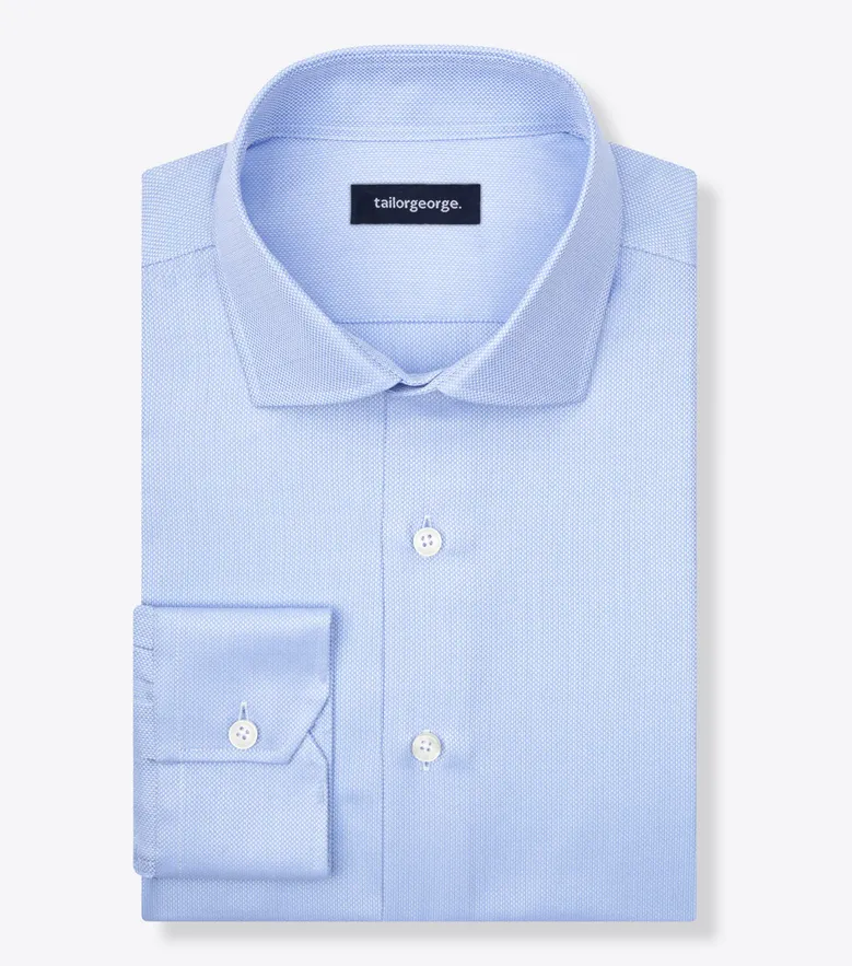 Camicia bianca in popeline facile da stirare