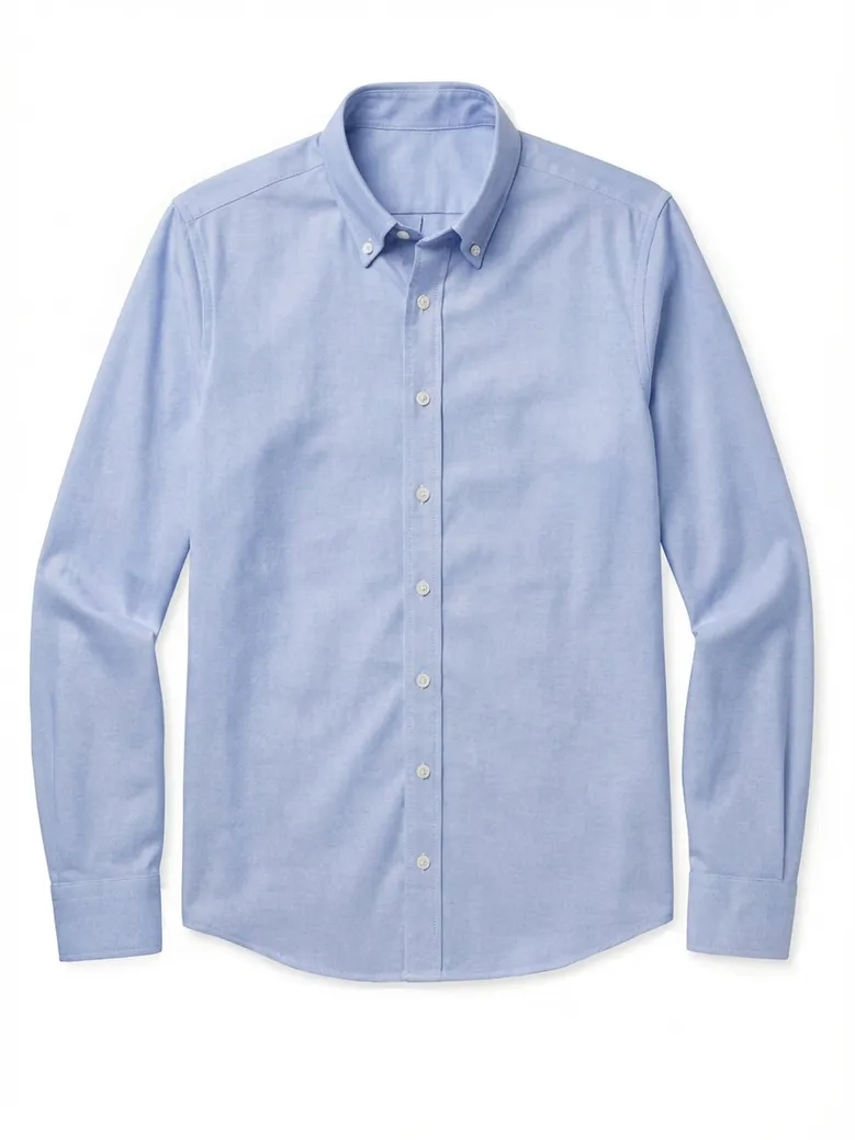 Camicia bianca in popeline facile da stirare