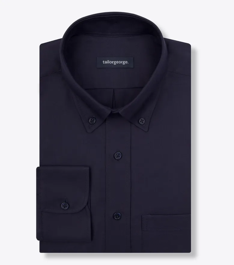 Camicia bianca in popeline facile da stirare