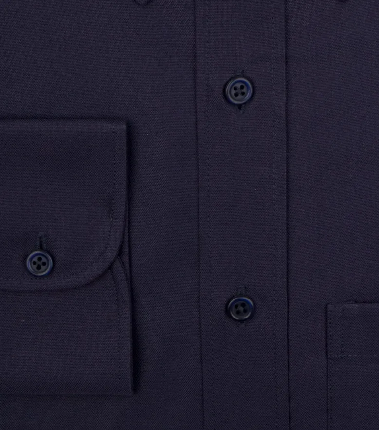 Camicia bianca in popeline facile da stirare