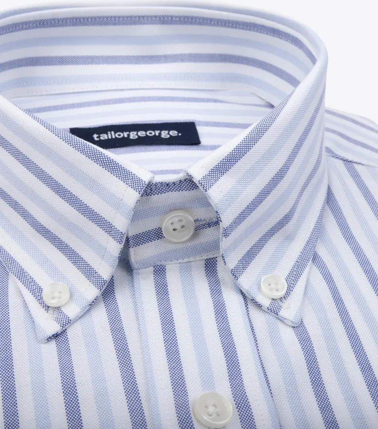 Camicia bianca in popeline facile da stirare