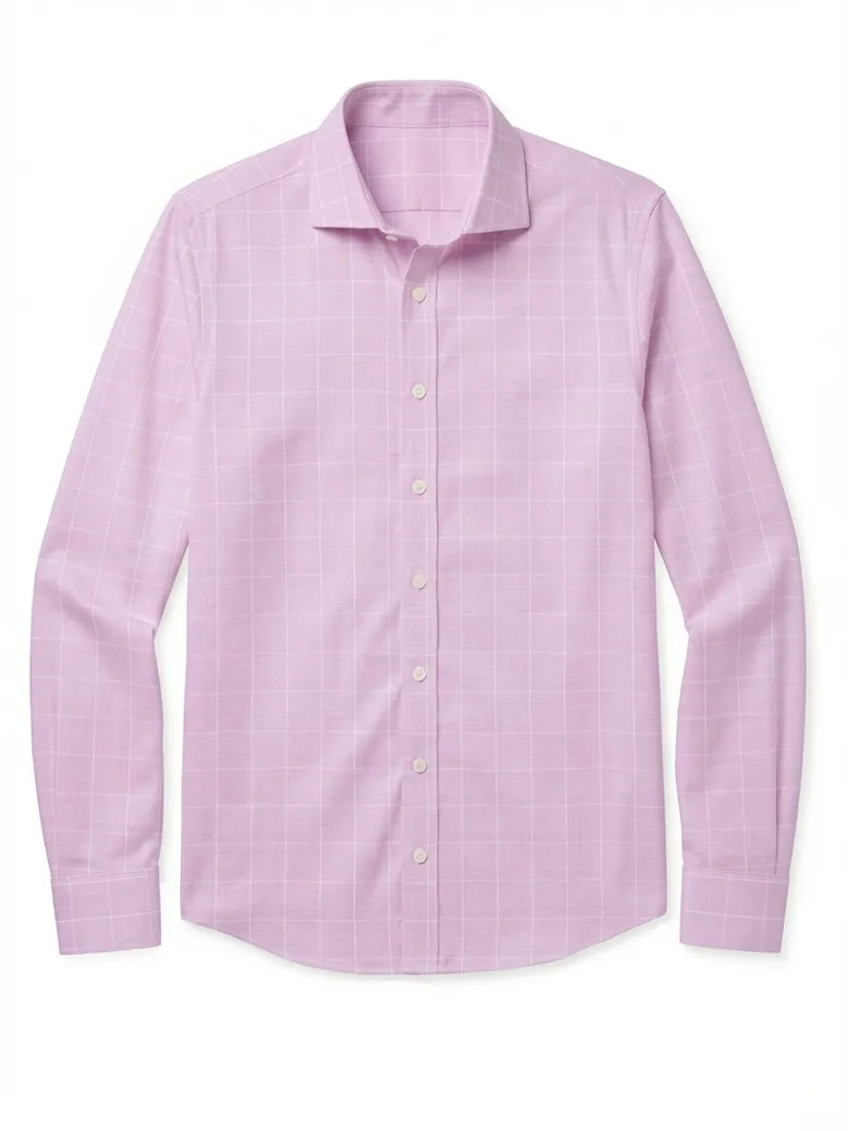 Camicia bianca in popeline facile da stirare