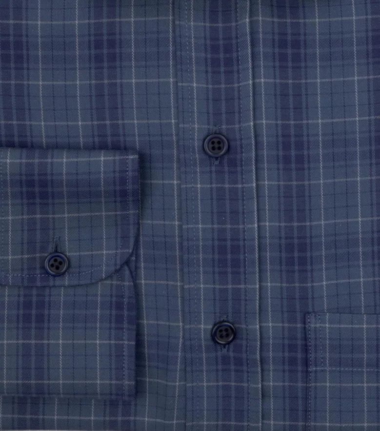 Camicia bianca in popeline facile da stirare