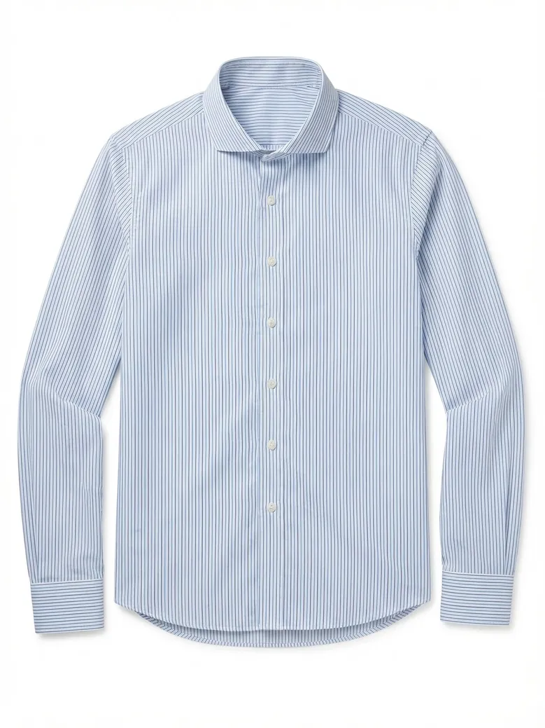 Camicia in popeline facile da stirare