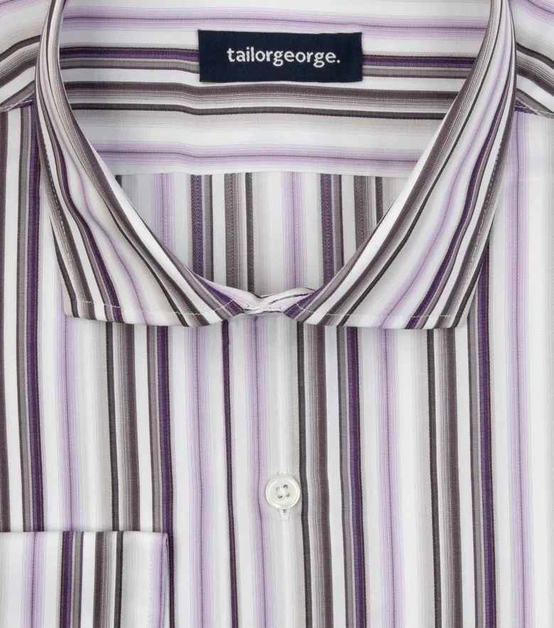 Camicia bianca in popeline facile da stirare
