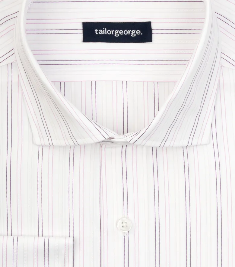 Camicia bianca in popeline facile da stirare
