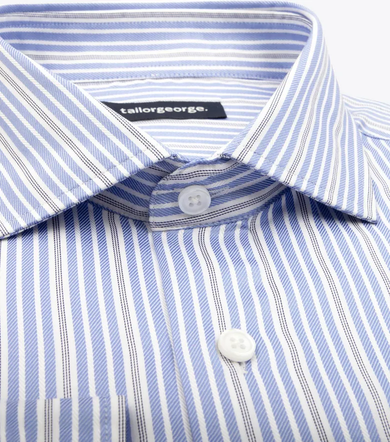 Camicia bianca in popeline facile da stirare