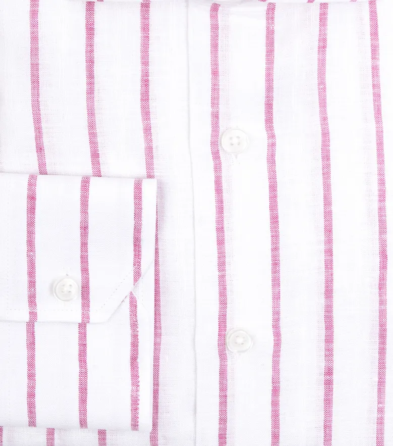 Camicia bianca in popeline facile da stirare