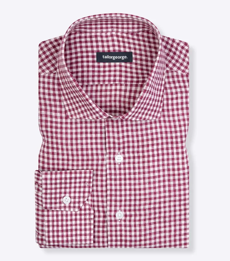 Camicia bianca in popeline facile da stirare