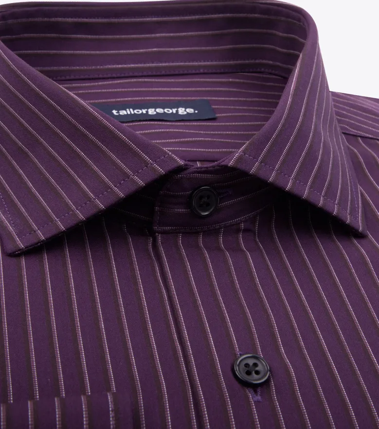 Camicia bianca in popeline facile da stirare