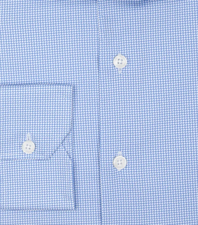 Camicia bianca in popeline facile da stirare