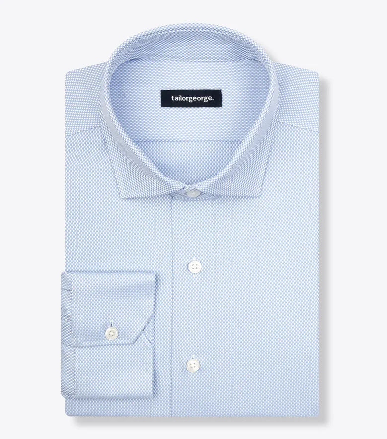 Chemise en Oxford Royal bleu ciel
