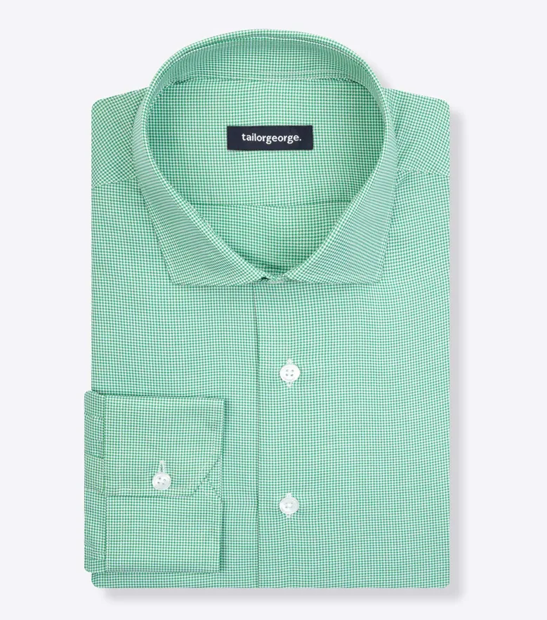 Camicia bianca in popeline facile da stirare