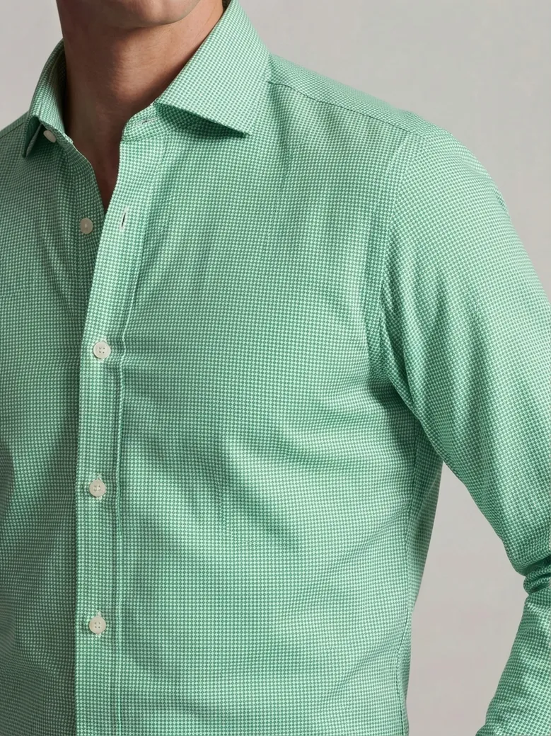 Camicia bianca in popeline facile da stirare