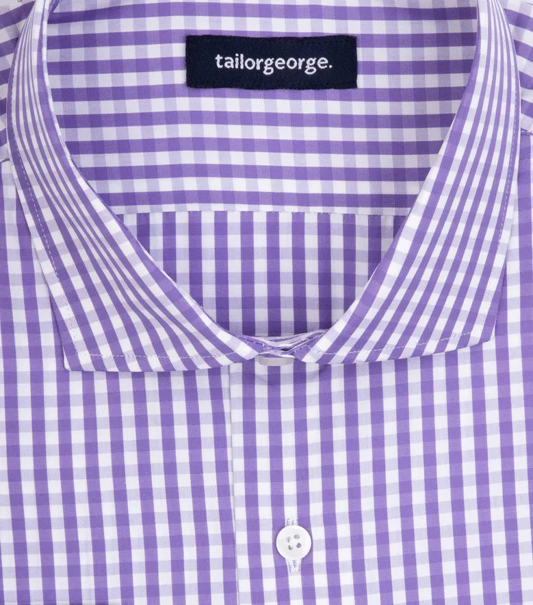 Camicia bianca in popeline facile da stirare