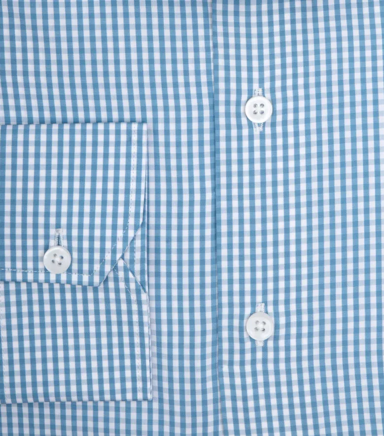 Camicia bianca in popeline facile da stirare