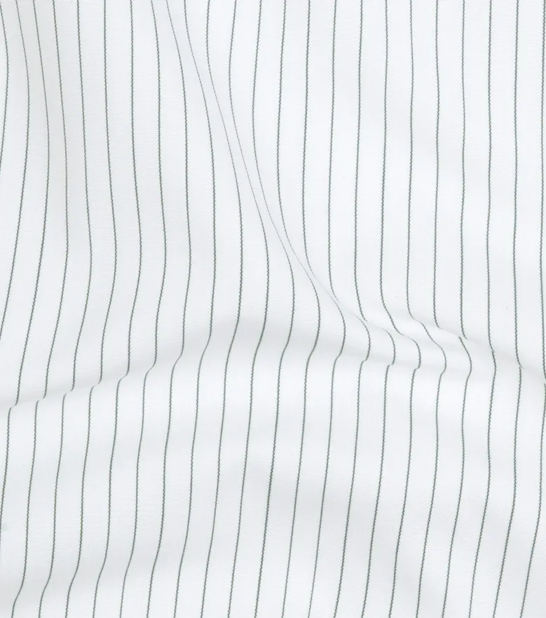 Camicia bianca in popeline facile da stirare