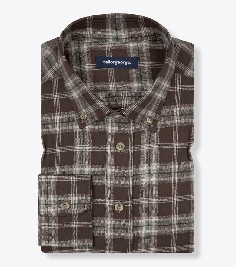 Camicia bianca in popeline facile da stirare