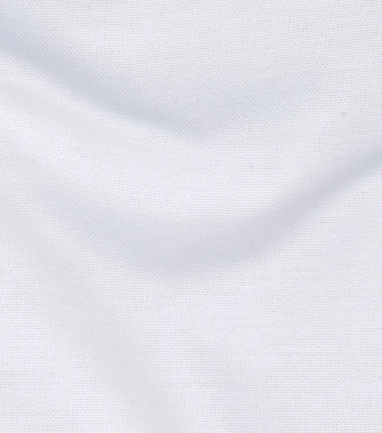 Chemise en Oxford sport blanc uni