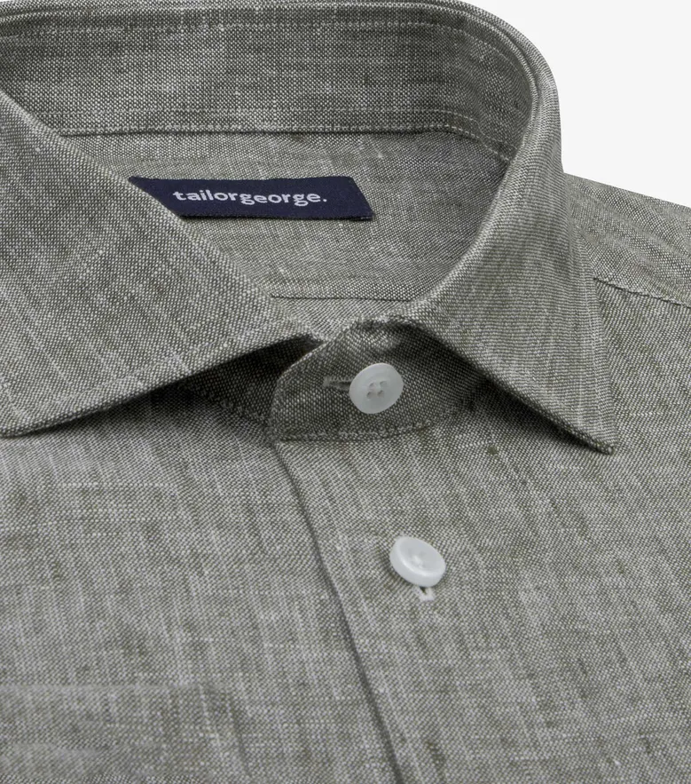 Camicia bianca in popeline facile da stirare