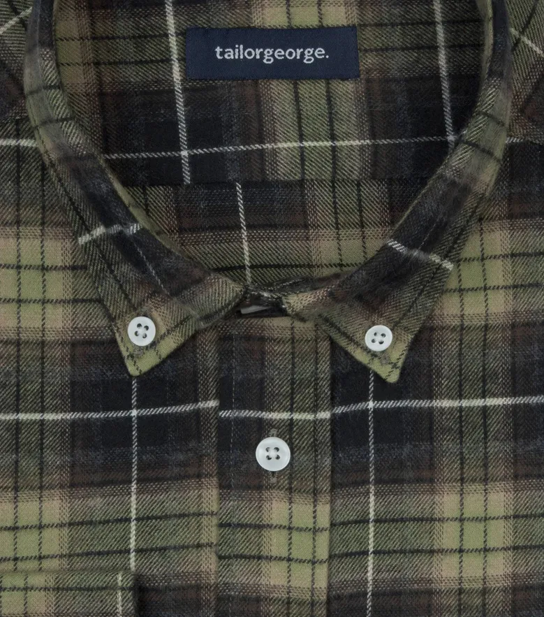 Chemise en flanelle épaisse