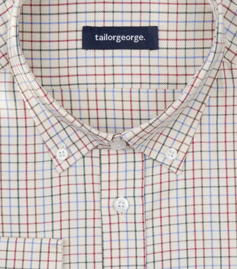 Camicia bianca in popeline facile da stirare