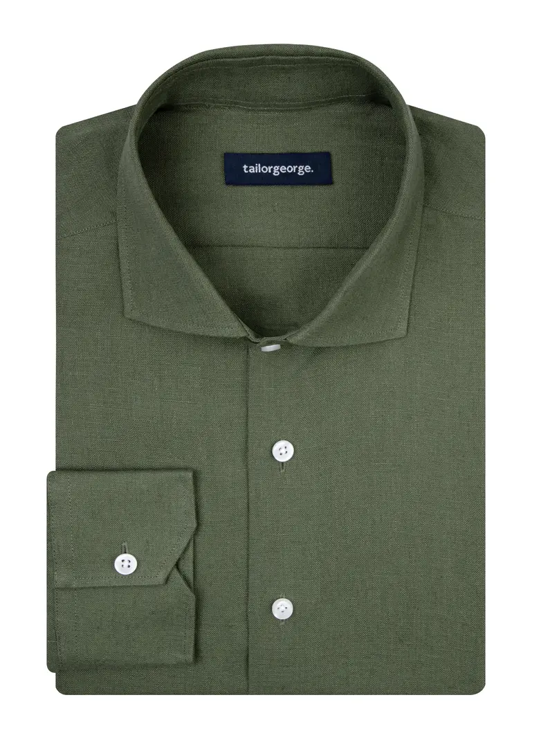 Camicia bianca in popeline facile da stirare