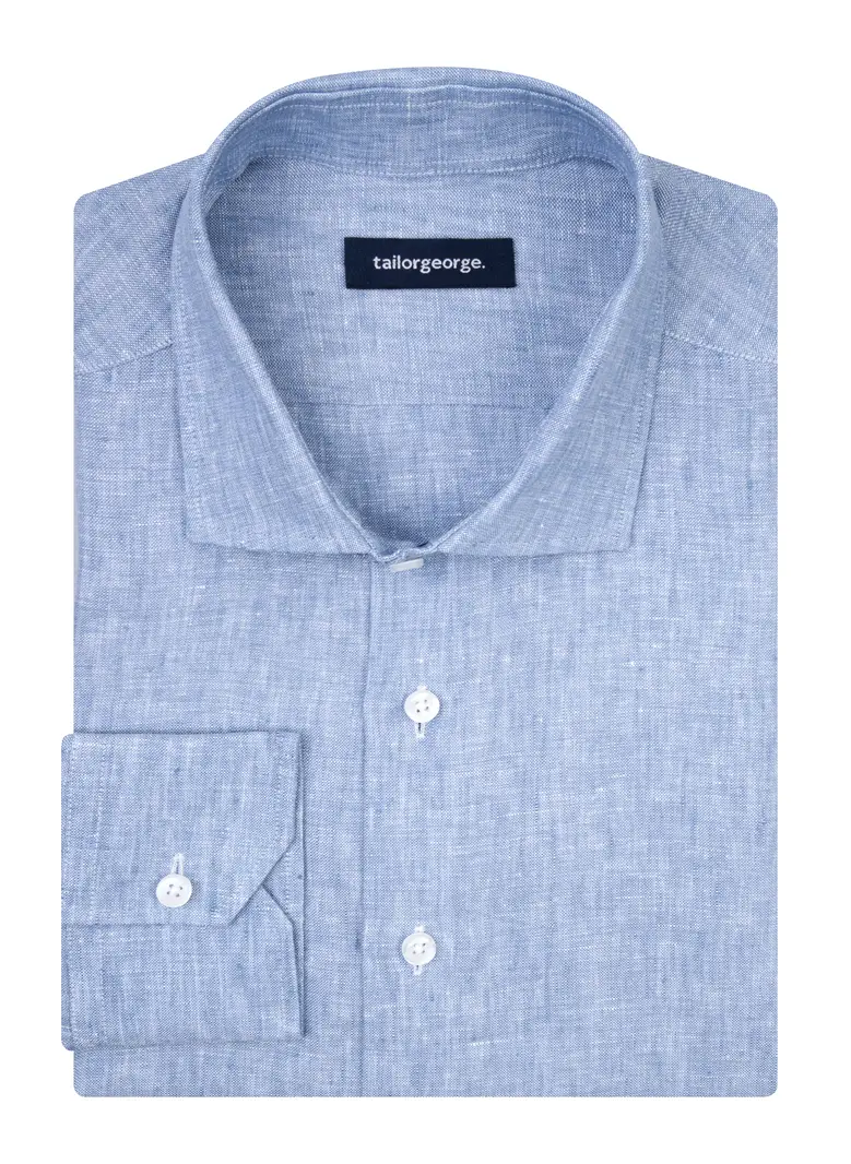 Chemise en lin épais