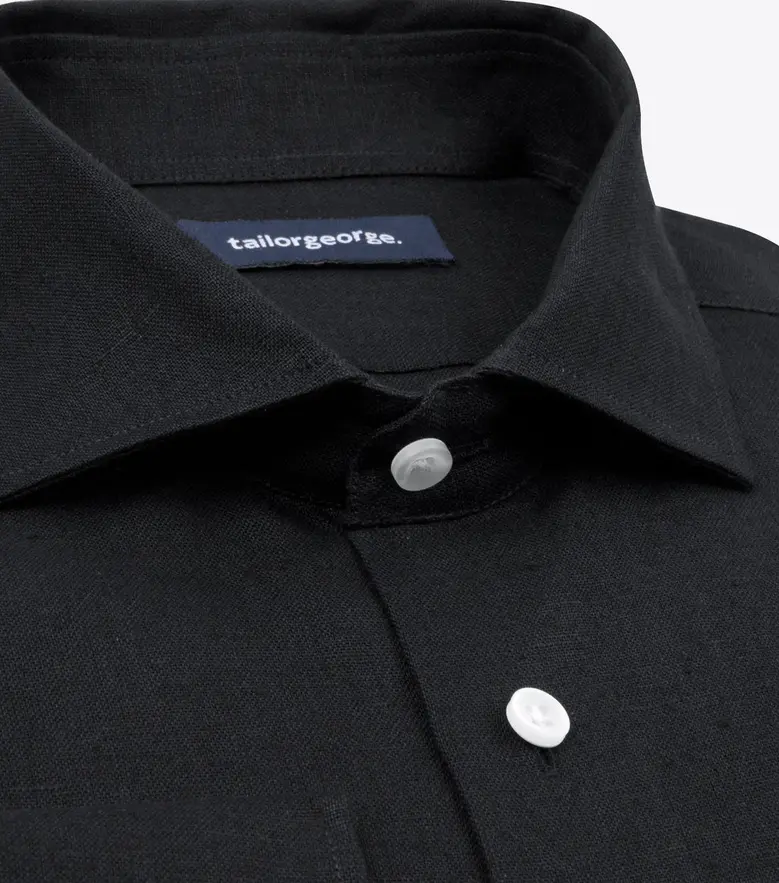 Camicia bianca in popeline facile da stirare
