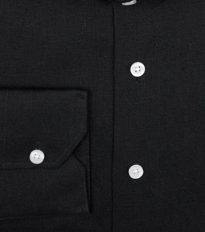 Camicia bianca in popeline facile da stirare
