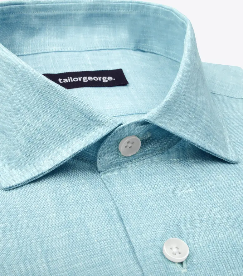 Camicia bianca in popeline facile da stirare