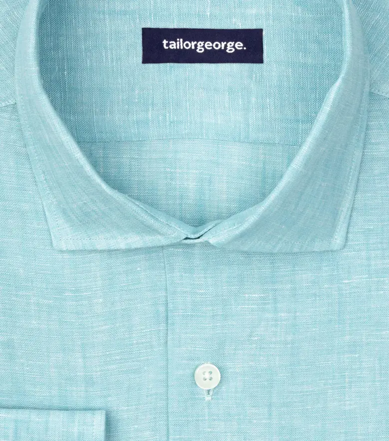 Camicia bianca in popeline facile da stirare