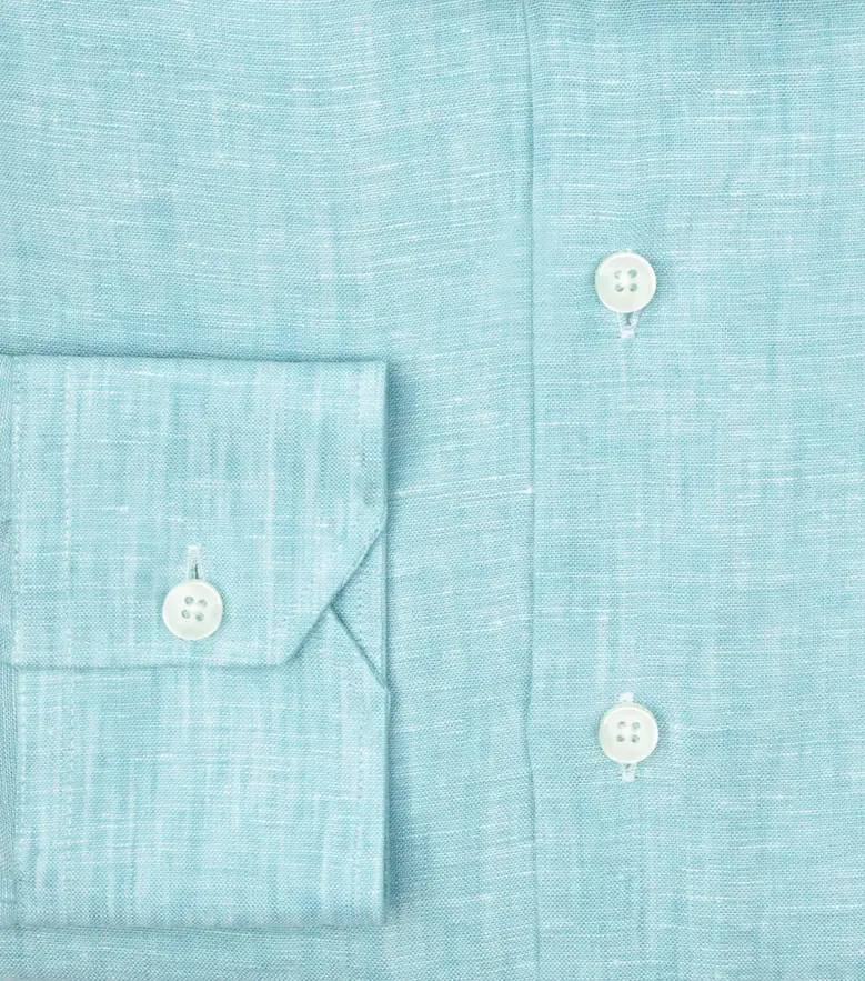 Camicia bianca in popeline facile da stirare