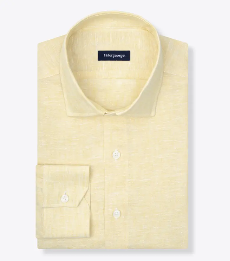 Camicia bianca in popeline facile da stirare