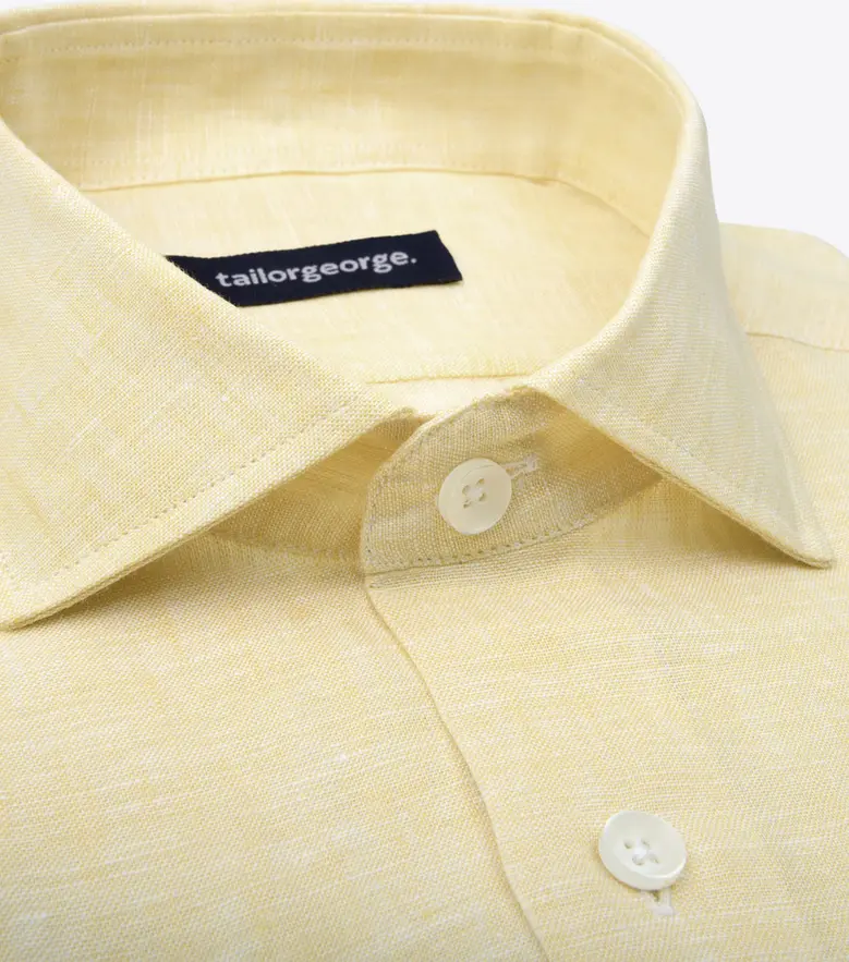 Camicia bianca in popeline facile da stirare