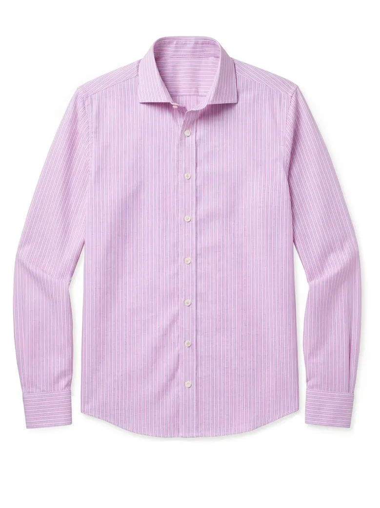Camicia bianca in popeline facile da stirare